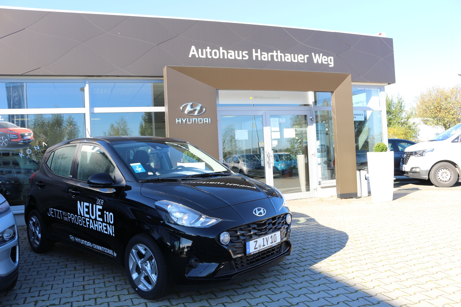 Licht-test im Hyundai Autohaus Harthauer Weg Crimmitschau